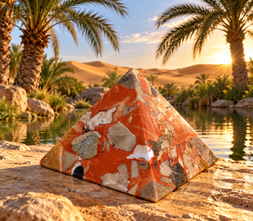 pyramide en marbre d'Arzo
