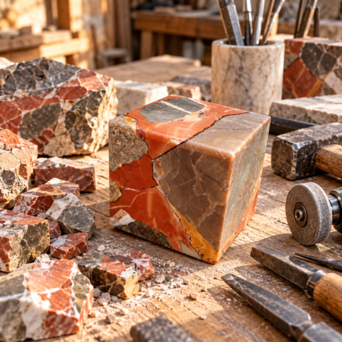 Arzo Marble Cube