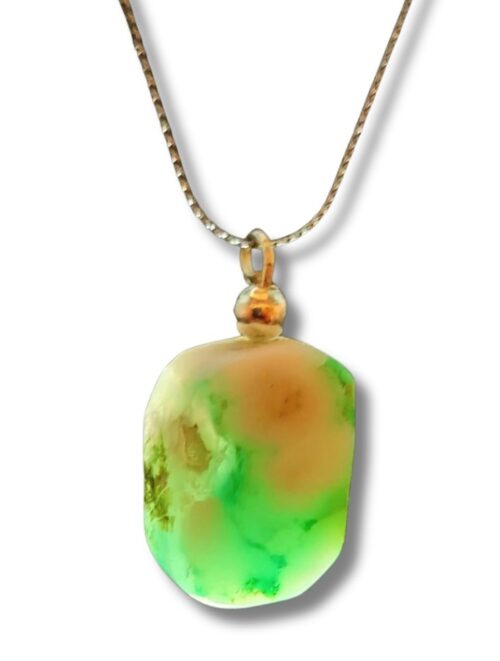 Chrysopras-Anhänger