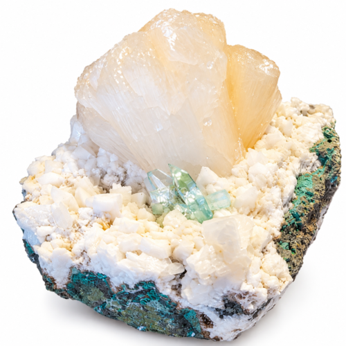 Stilbite con Apofillite