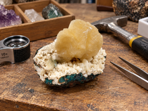 Stilbite con Apofillite